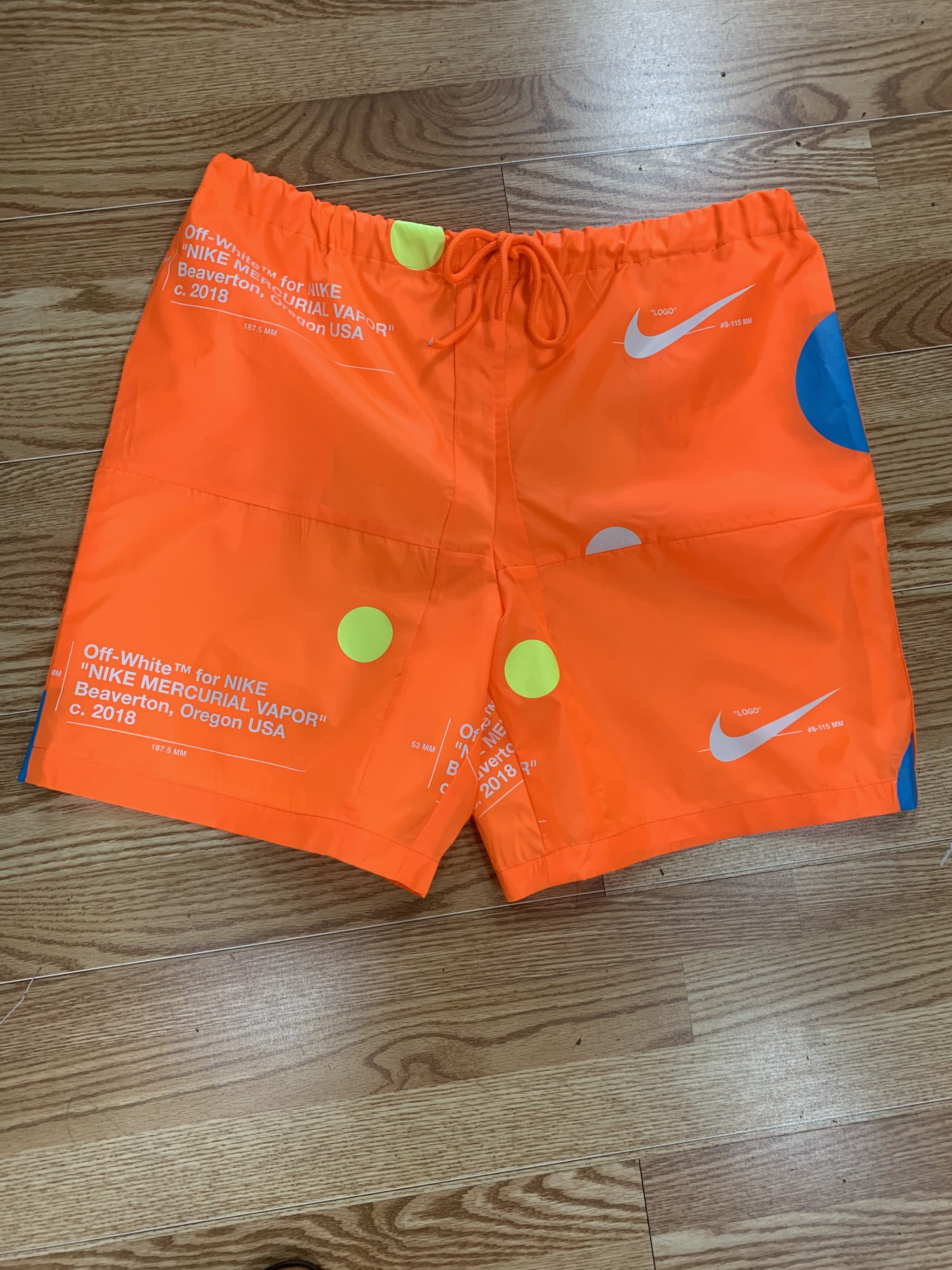 Believe it or not, these shorts started out as two Nike shoe bags!